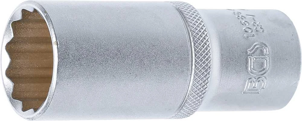 Bgs Technic Galvute ilga 12 kampų | 12,5 mm (1/2") | 24 mm (10688)