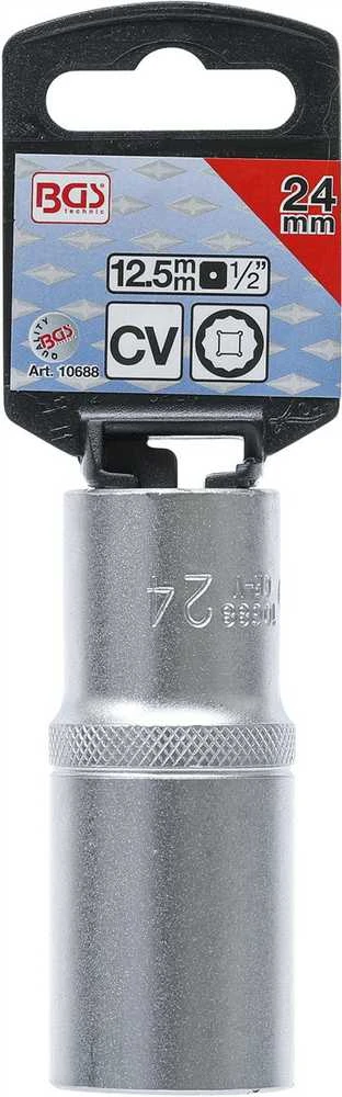 Bgs Technic Galvute ilga 12 kampų | 12,5 mm (1/2") | 24 mm (10688)