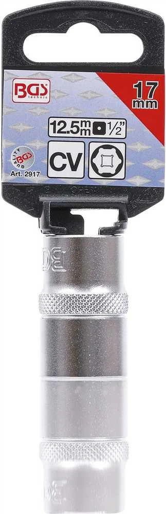 Bgs Technic Galvutė šešiakampė | 12.5 mm (1/2") | 17 mm (2917)