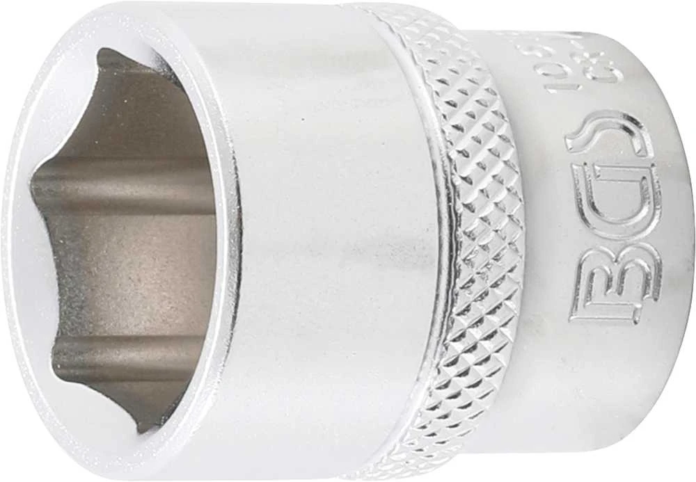 Bgs Technic Galvutė šešiakampė | 10 mm (3/8") | 18 mm (10618)