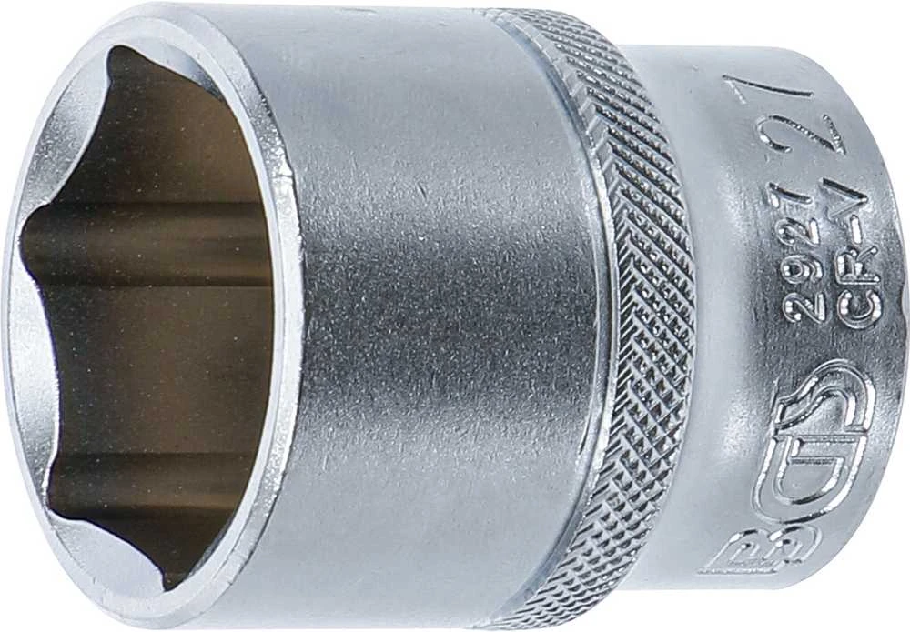 Bgs Technic Galvutė šešiakampė | 12.5 mm (1/2") | 27 mm (2927)