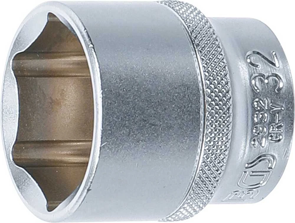 Bgs Technic Galvutė šešiakampė | 12.5 mm (1/2") | 32 mm (2932)