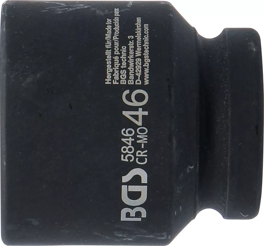 Bgs Technic Smūginė galvutė šešiakampė | 25 mm (1") | 46 mm (5846)