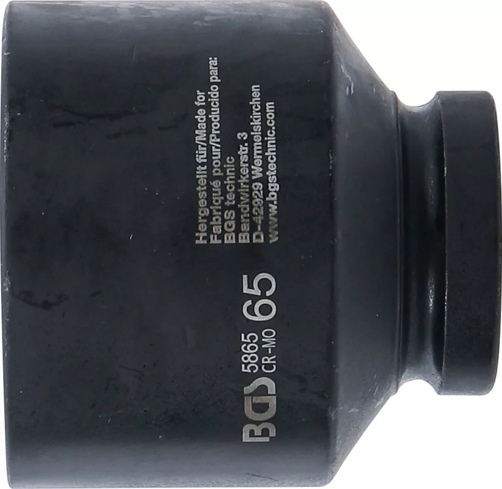 Bgs Technic Smūginė galvutė šešiakampė | 25 mm (1") | 65 mm (5865)