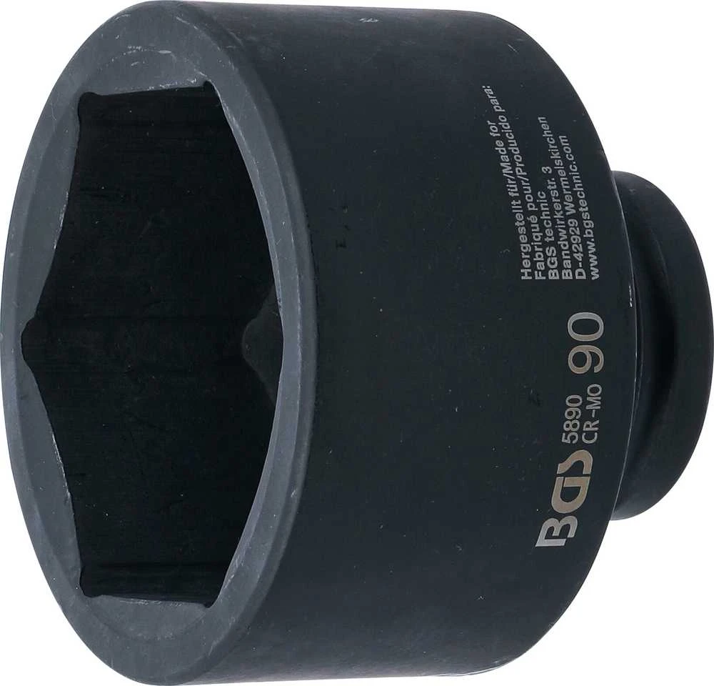 Bgs Technic Smūginė galvutė šešiakampė | 25 mm (1") | 90 mm (5890)