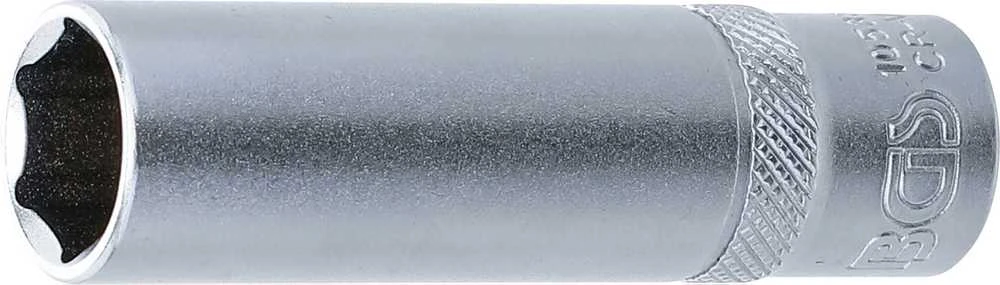 Bgs Technic Galvutė ilga šešiakampė | 10 mm (3/8") | 13 mm (10533)