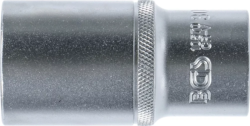 Bgs Technic Galvutė šešiakampė ilga | 12,5 mm (1/2") | 30 mm (10570)