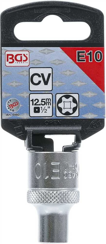 Bgs Technic Galvutė E-star | 12,5 mm (1/2") | E10 (6460)