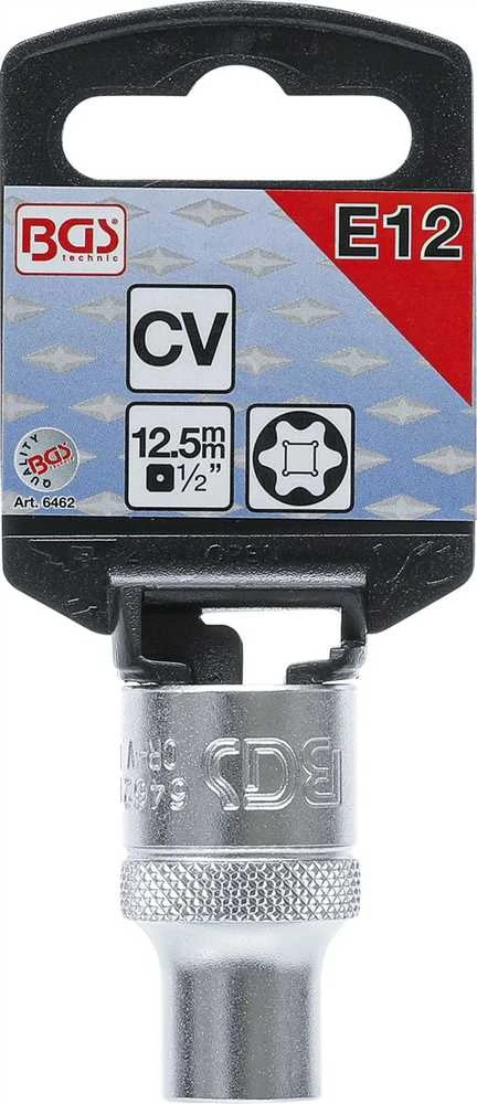 Bgs Technic Galvutė E-star | 12,5 mm (1/2") | E12 (6462)