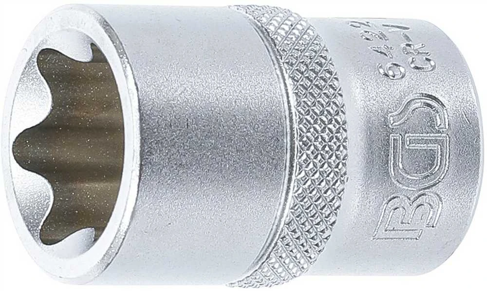 Bgs Technic Galvutė E-star tipo varžtams | 12,5 mm (1/2") | E22 (6422)