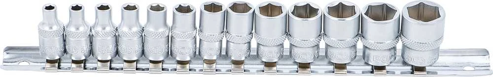 Bgs Technic Galvučių rinkinys, 6-kampės | 6.3 mm (1/4") | 4 - 14 mm | 13 vnt. (9102)