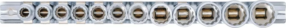 Bgs Technic Galvučių rinkinys 12 kampų | 10 mm (3/8") | 8 - 19 mm | 12 vnt. (9105)