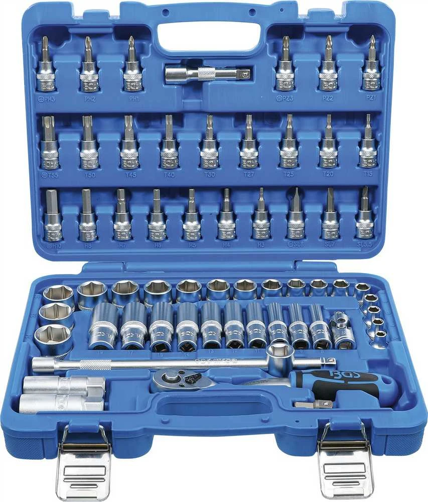 Bgs Technic Įrankių rinkinys | 10 mm (3/8") | 61 vnt. (2218)