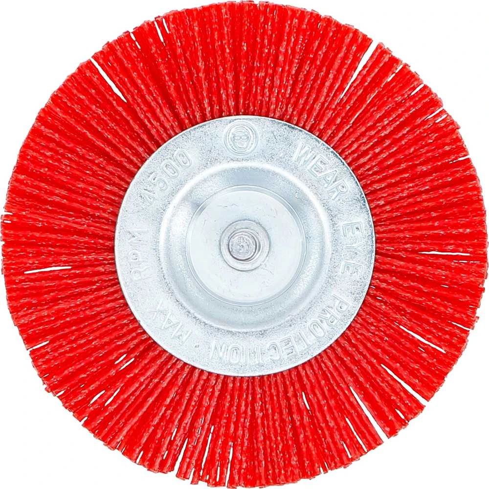 Bgs Technic Nailoninis šepetys plokščias | 100 mm | 6 mm antgalis (9186)