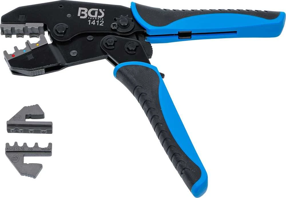 Bgs Technic Replės jungčių užspaudimui | su keičiamas spaudimo profiliais (1412)