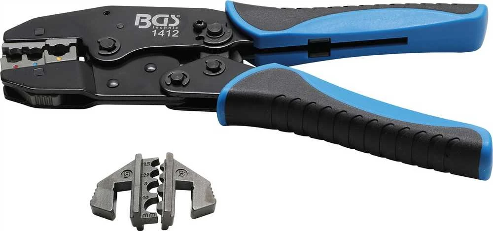 Bgs Technic Replės jungčių užspaudimui | su keičiamas spaudimo profiliais (1412)