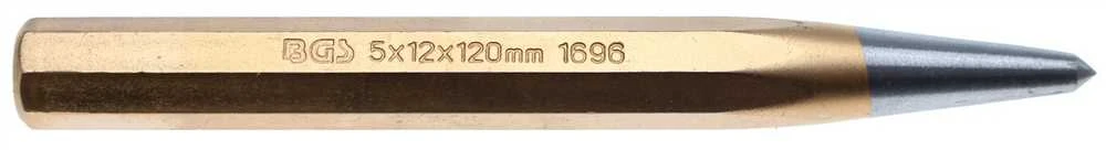 Bgs Technic Centro žymeklis – grūdintas, lakuotas – 5 × 12 × 120 mm (1696)