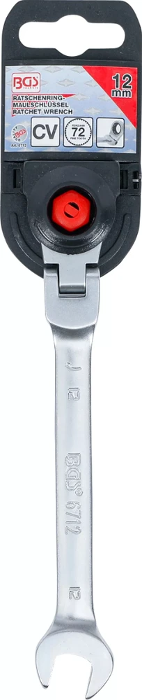 Bgs Technic Reguliuojamas terkšlinis kombinuotas raktas 12 mm (6712)