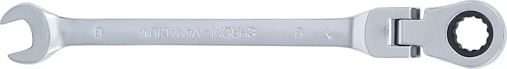 Bgs Technic Kombinuotas raktas su terkšle | šarnyrinis | 8 mm (6708)