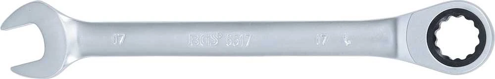 BGS Reversinis kombinuotas raktas – 17 mm