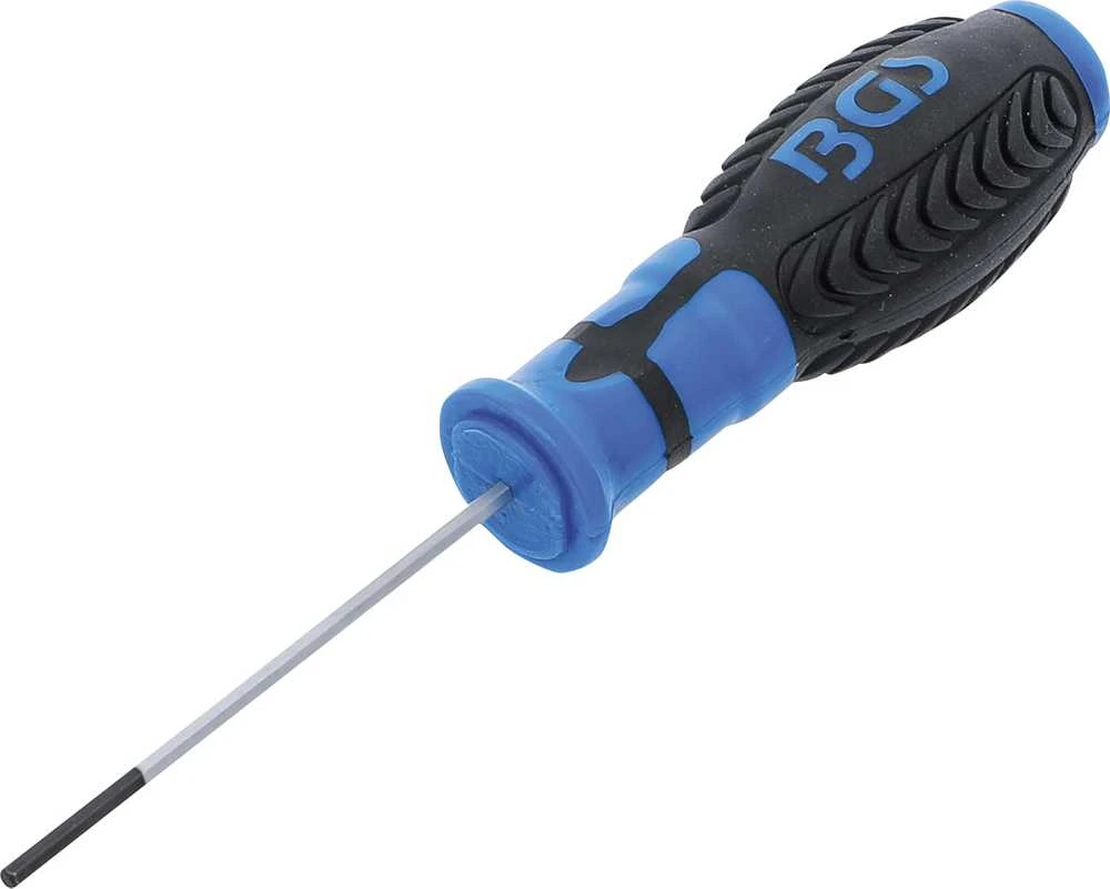 Grąžtas BGS Atsuktuvas šešiabriaunis - 2.5 mm dydis - 75 mm ašmenų ilgis