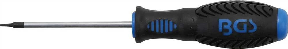 Grąžtas BGS Atsuktuvas Torx - T7 dydis - 80 mm ašmenų ilgis