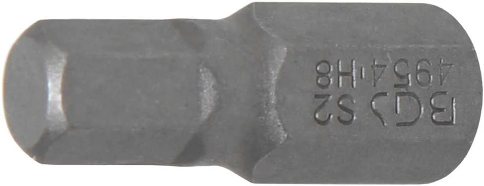 Bgs Technic Antgalis | ilgis 30 mm | 10 mm (3/8") storis | Hex šešiakampis 8 mm (4954)