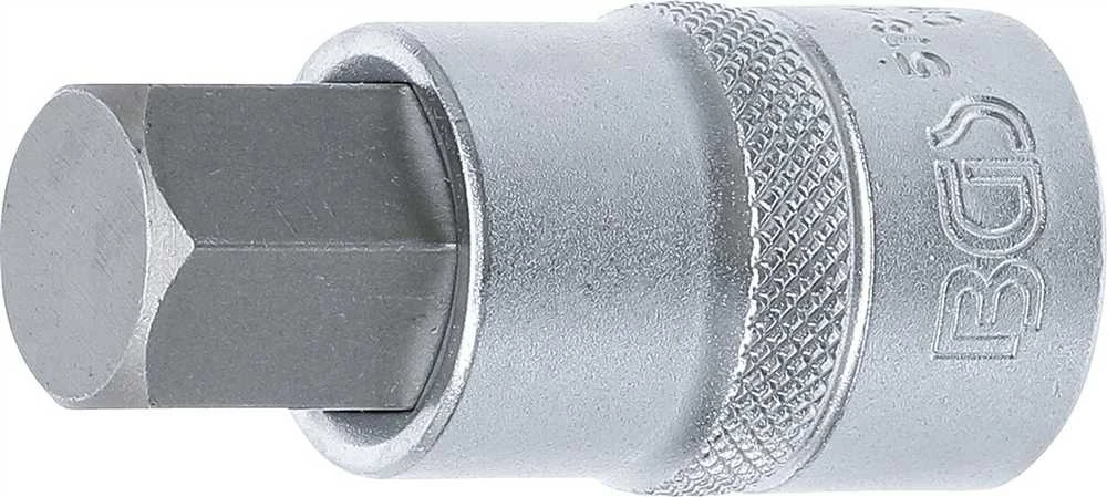 Bgs Technic Antgalis įpresuotas į galvutę | 12,5 mm (1/2") | hex šešiakampis 17 mm (5184-H17)