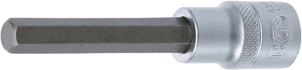 Bgs Technic Antgalis įpresuotas į galvutę | ilgis 100 mm | 12,5 mm (1/2") | hex šešiakampis 10 mm (4264)