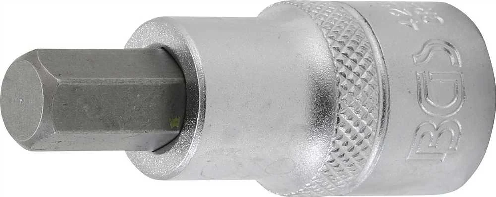 Bgs Technic Antgalis įpresuotas į galvutę | 12,5 mm (1/2") | hex šešiakampis 10 mm (4255)