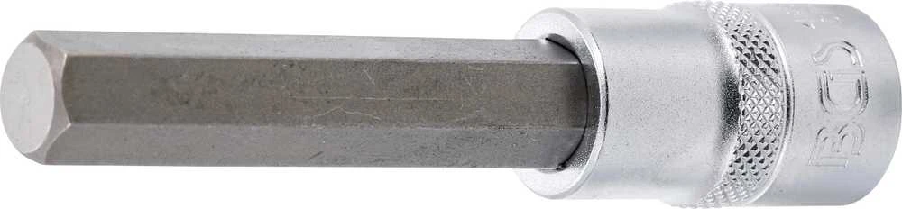 Bgs Technic Antgalis įpresuotas į galvutę | ilgis 100 mm | 12,5 mm (1/2") | hex šešiakampis 12 mm (4265)