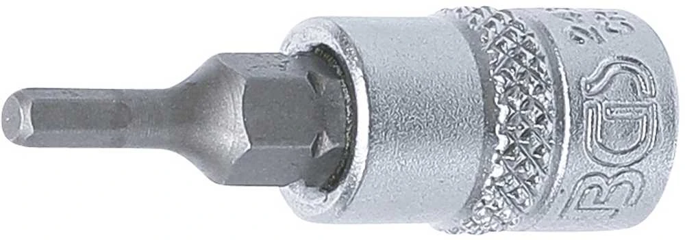 Grąžtas Bgs Technic Antgalis įpresuotas į galvutę | 6,3 mm (1/4") | hex šešiakampis 3 mm (2497)