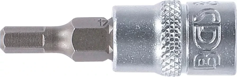 Grąžtas Bgs Technic Antgalis įpresuotas į galvutę | 6,3 mm (1/4") | hex šešiakampis 4 mm (2498)