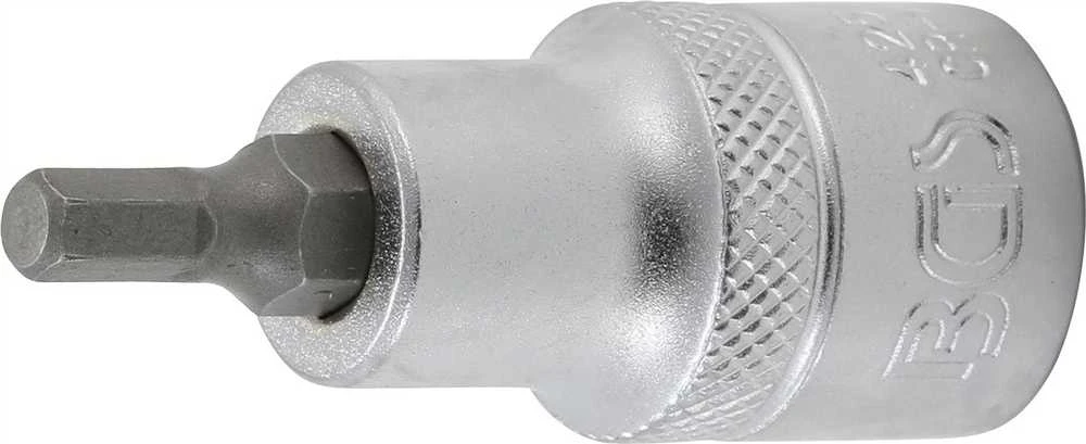 Bgs Technic Antgalis įpresuotas į galvutę | 12,5 mm (1/2") | hex šešiakampis 5 mm (4251)