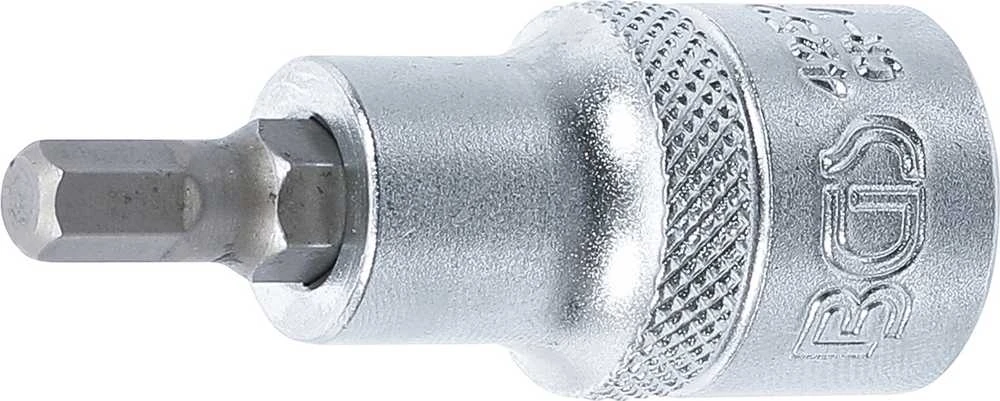 Bgs Technic Antgalis įpresuotas į galvutę | 12,5 mm (1/2") | hex šešiakampis 6 mm (4252)