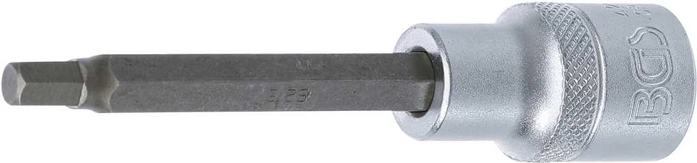 Bgs Technic Antgalis įpresuotas į galvutę | ilgis 100 mm | 12,5 mm (1/2") | hex šešiakampis 6 mm (4261)