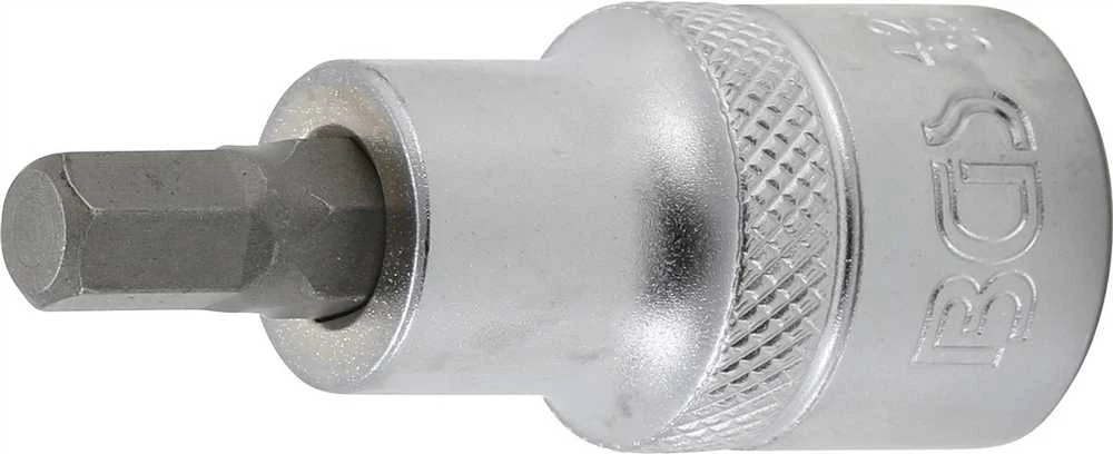 Bgs Technic Antgalis įpresuotas į galvutę | 12,5 mm (1/2") | hex šešiakampis 7 mm (4253)