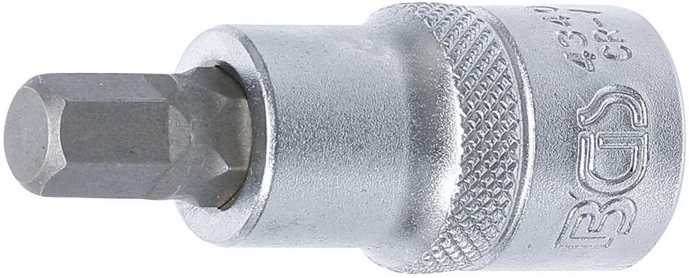Bgs Technic Antgalis įpresuotas į galvutę | 12,5 mm (1/2") | hex šešiakampis 9 mm (4340)