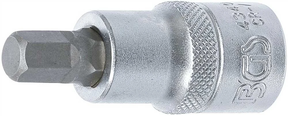Bgs Technic Antgalis įpresuotas į galvutę | 12,5 mm (1/2") | hex šešiakampis 9 mm (4340)