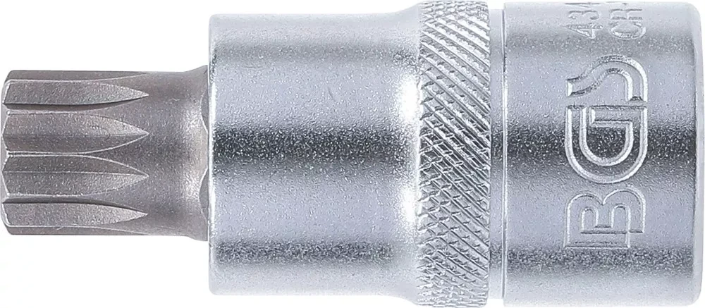 Bgs Technic Antgalis įpresuotas į galvutę | 12,5 mm (1/2") | Spline (XZN) M14 (4344)