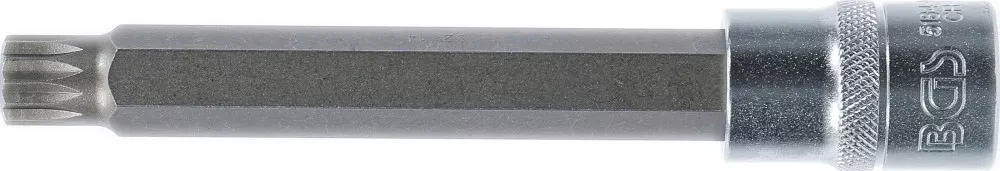 Bgs Technic Antgalis įpresuotas į galvutę | ilgis 140 mm | 12,5 mm (1/2") | Spline (XZN) | M14 (5184-M14)