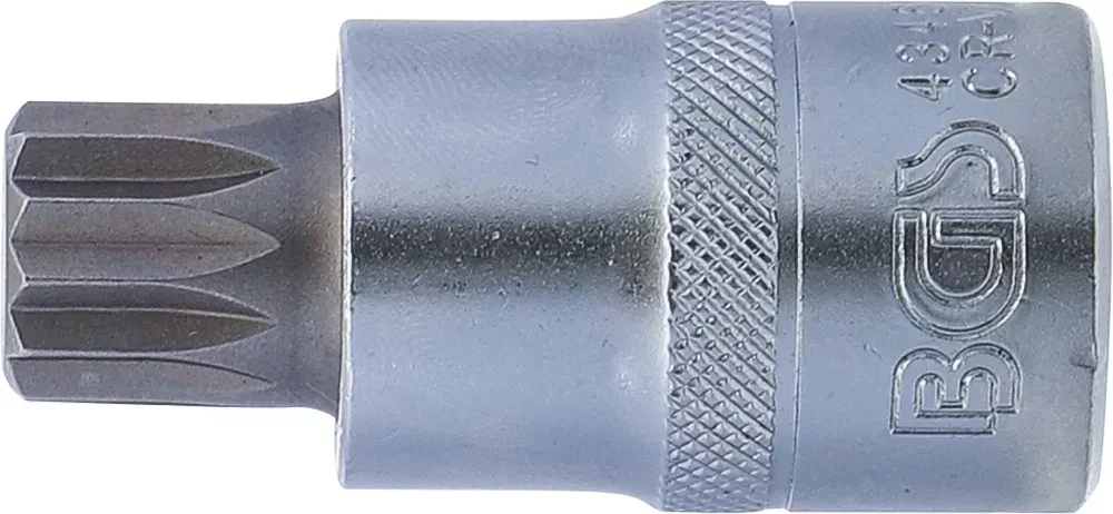 BGS Atsuktuvų antgalis galvutėje - M16 antgalis, XZN, - 1/2" tvirtinimas
