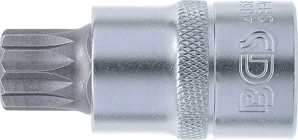 Bgs Technic Antgalis įpresuotas į galvutę | 12,5 mm (1/2") | Spline su skyle (XZN) M16 (4356)