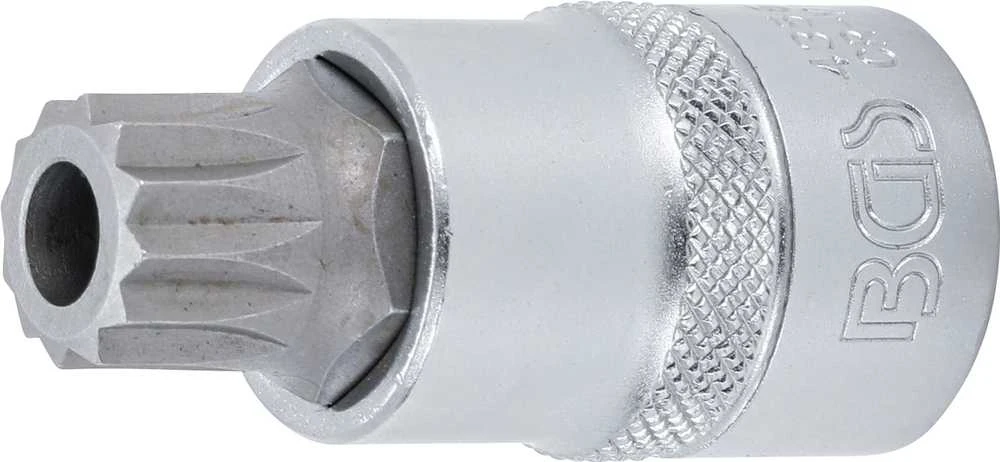 Bgs Technic Antgalis įpresuotas į galvutę | 12,5 mm (1/2") | Spline su skyle (XZN) M16 (4356)