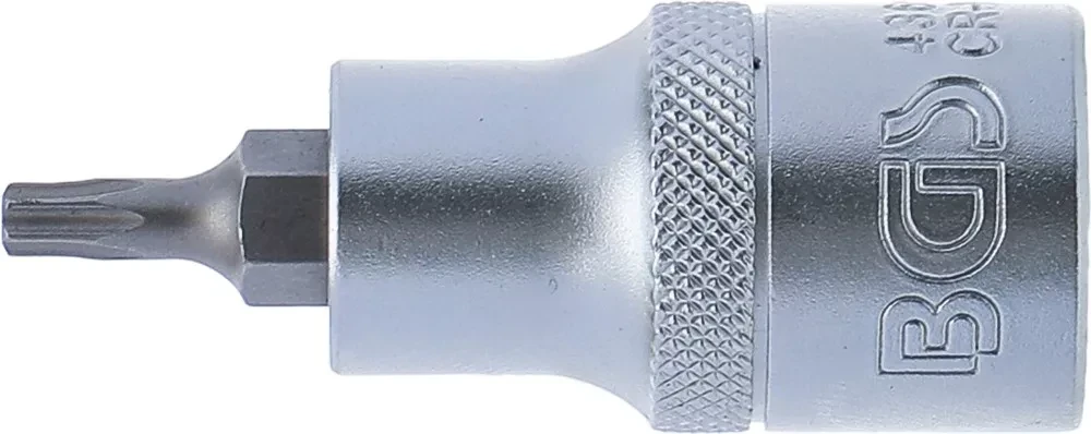 Bgs Technic Antgalis įpresuotas į galvutę | 12,5 mm (1/2") | T-Star (Torx) T20 (4369)