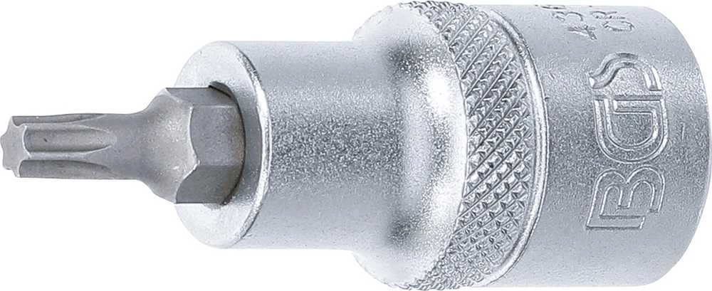 Bgs Technic Antgalis įpresuotas į galvutę | 12,5 mm (1/2") | T-Star (Torx) T27 (4367)