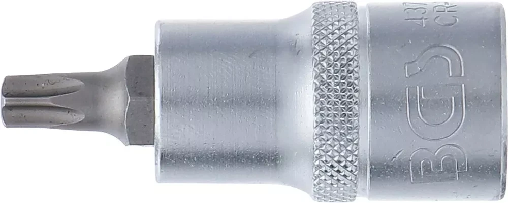 Bgs Technic Antgalis įpresuotas į galvutę | 12,5 mm (1/2") | T-Star (Torx) T40 (4372)