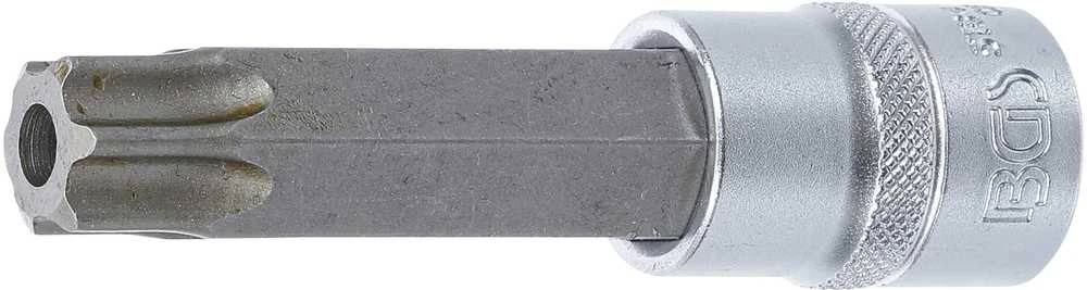BGS Atsuktuvo antgalis lizde - T80 Antgalis, Torx, su anga - 1/2" Tvirtinimas