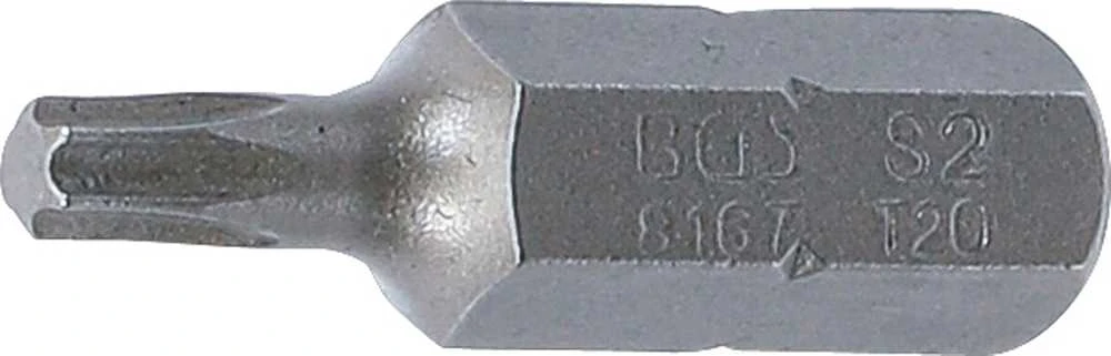 Grąžtas Bgs Technic Antgalis | 8 mm (5/16") storio | T-star (Torx) T20 (8167)