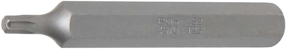 Grąžtas Bgs Technic Antgalis | ilgis 75 mm | 10 mm (3/8") storis | T-Star (Torx) T25 (4570)